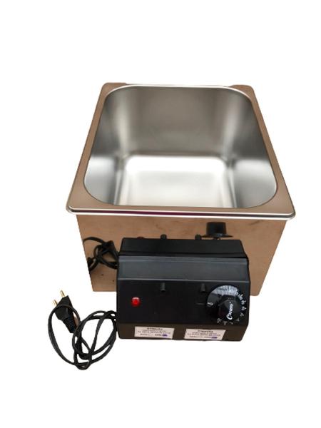 Derretedeira de cera elétrica Capacidade 10 kg 1 cuba - Equipamentos inox Imagem de Derretedeira de cera elétrica Capacidade 10 kg 1 cuba