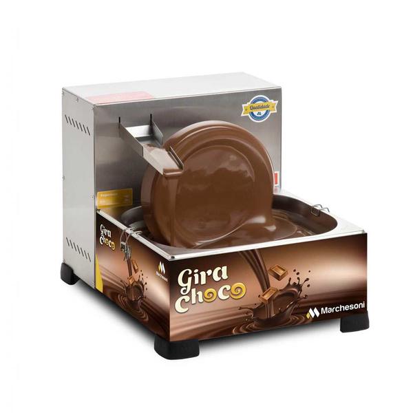 Imagem de Derretedeira de Chocolate 5 Kg Linha Gira Choco Roda Giratória Marchesoni