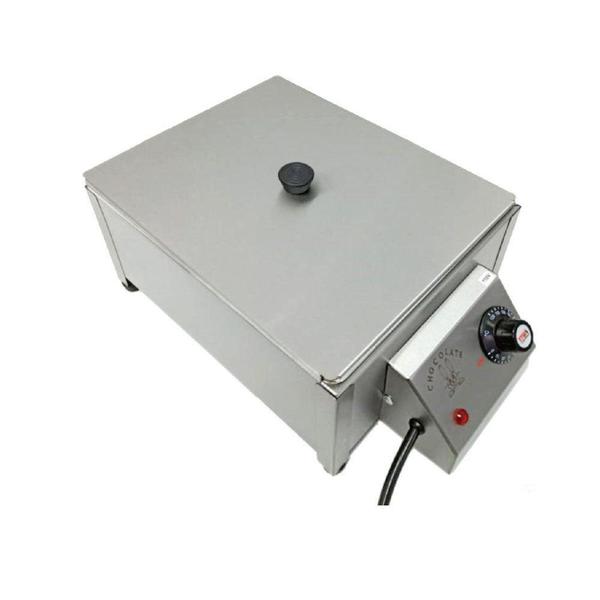 Derretedeira De Chocolate Com Tampa Em Inox 3,5 kg 110v Ou 220v - ELITE EQUIPAMENTOS Imagem de Derretedeira De Chocolate Com Tampa Em Inox 3,5 kg 110v Ou 220v