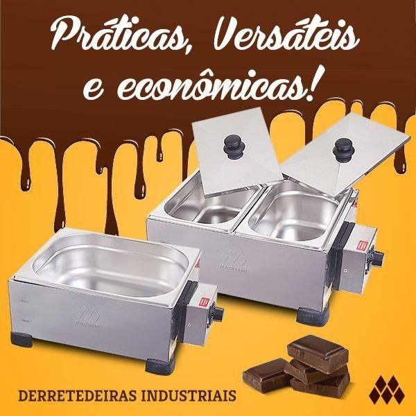 Imagem de Derretedeira Industrial Prof. 2 Cuba 10 Kg Marchesoni 127v