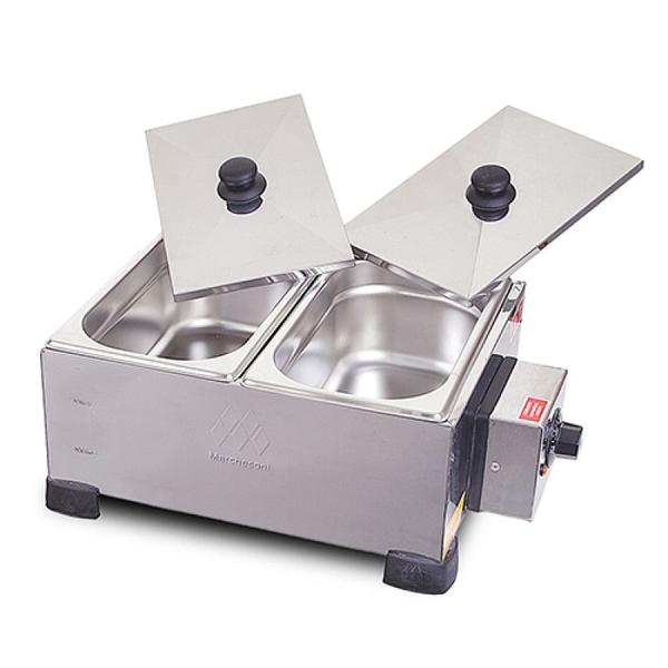 Derretedeira Marchesoni DR.2.222 com 2 Cubas de 2,5 Kg 220V Imagem de Derretedeira Marchesoni DR.2.222 com 2 Cubas de 2,5 Kg 220V