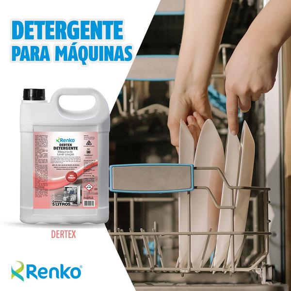 Imagem de Dertex detergente lava loucas prof 5l