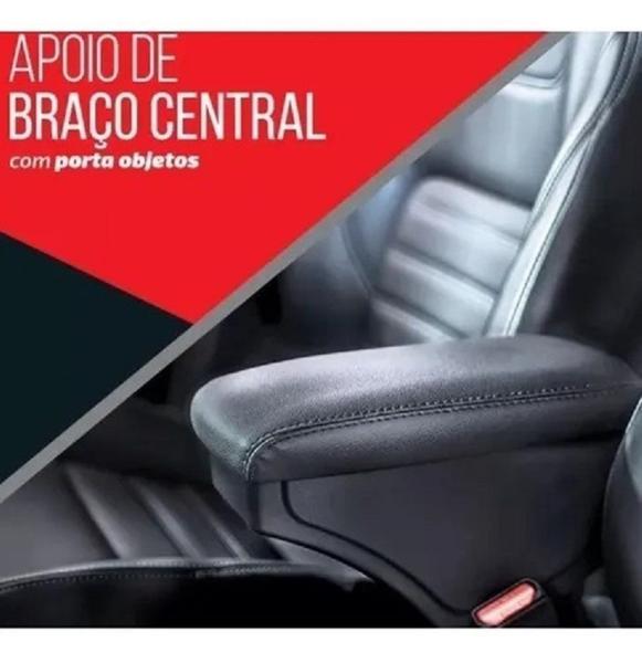 Imagem de Descanso Encosto Apoio Braço com Porta Copos Cor Cinza Citroen C3 2013 a 2019