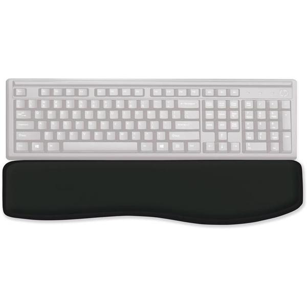 Imagem de Descanso ergonomico apoio de punho p/teclado preto reflex