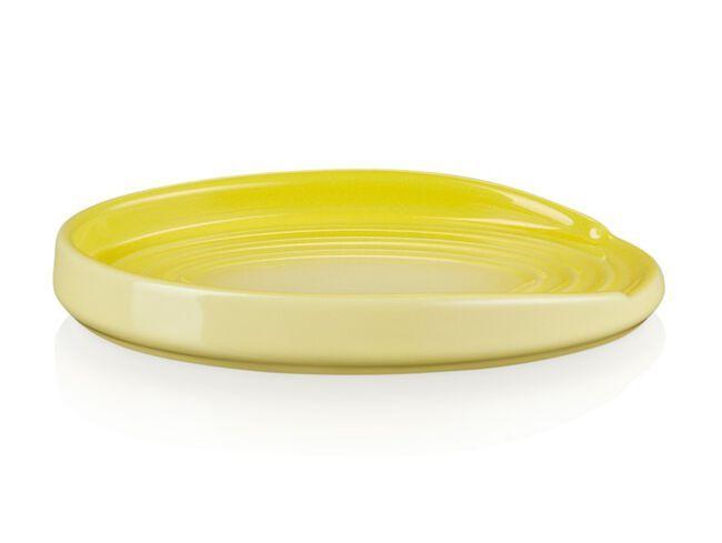 Imagem de Descanso Oval de Colher Amarelo Soleil Le Creuset