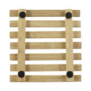 Descanso para Panela de Bambu - GiftUtil Imagem de Descanso para Panela de Bambu