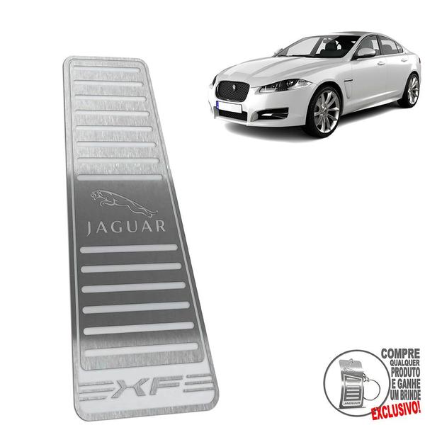 Imagem de Descanso + Pedaleira Automático Jaguar XF 2008 A 2021 Prata