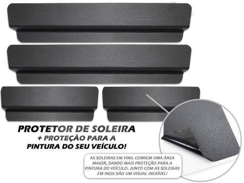 Imagem de Descanso + Soleira Chevrolet Spin Activ Preto Baixo Relevo