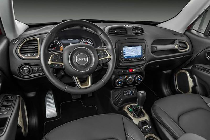 Imagem de Descanso Soleira Jeep Renegade Longitude Prata Baixo Relevo