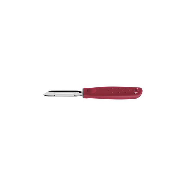 Descascador de Batatas Manual Tramontina Utilita em Aço Inox com Cabo de Polipropileno Vermelho Imagem de Descascador de Batatas Manual Tramontina Utilita em Aço Inox com Cabo de Polipropileno Vermelho