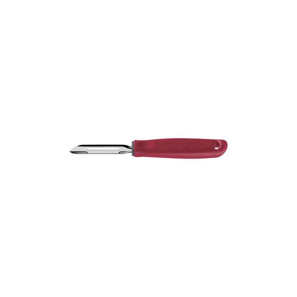 Descascador de Batatas Manual Tramontina Utilita em Aço Inox com Cabo de Polipropileno Vermelho Imagem de Descascador de Batatas Manual Tramontina Utilita em Aço Inox com Cabo de Polipropileno Vermelho