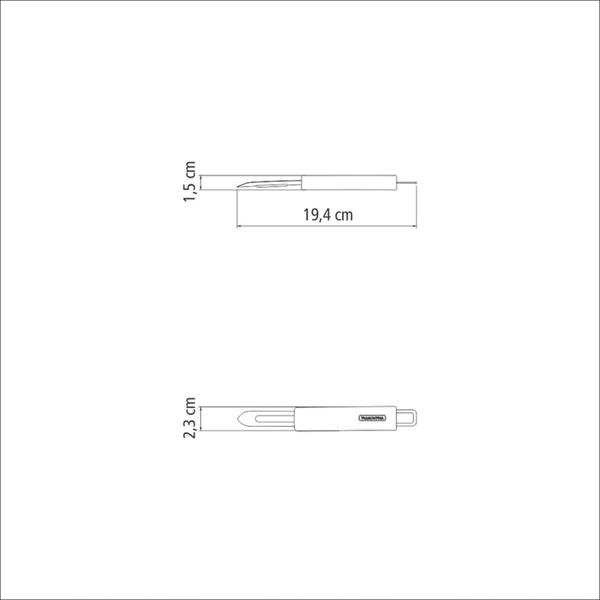 Imagem de Descascador de Batatas Tramontina Marffim em Aço Inox