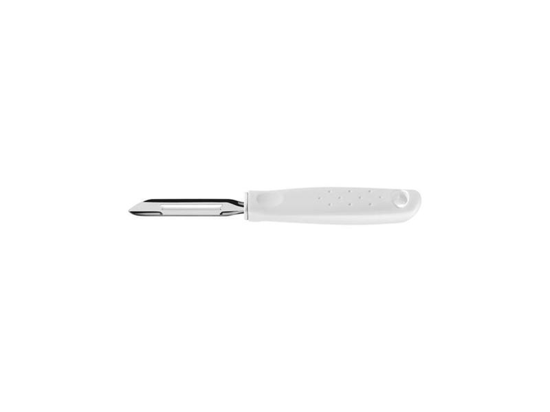 Descascador de batatas utilita branco lamina de aco inox e cabo de polipropileno tramontina Imagem de Descascador de batatas utilita branco lamina de aco inox e cabo de polipropileno tramontina