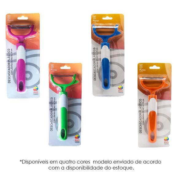 Descascador De Cenoura Lamina Metal 15 Cm - FX Imagem de Descascador De Cenoura Lamina Metal 15 Cm