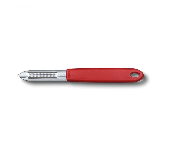 Descascador de frutas e legumes lâmina micro serrilhada Victorinox 7.6077.1 Imagem de Descascador de frutas e legumes lâmina micro serrilhada Victorinox 7.6077.1