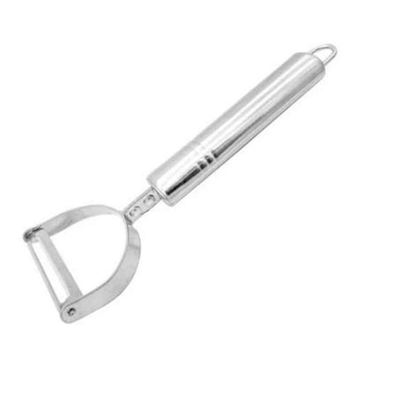 Descascador de legumes em aço inox prático - Filó modas Imagem de Descascador de legumes em aço inox prático