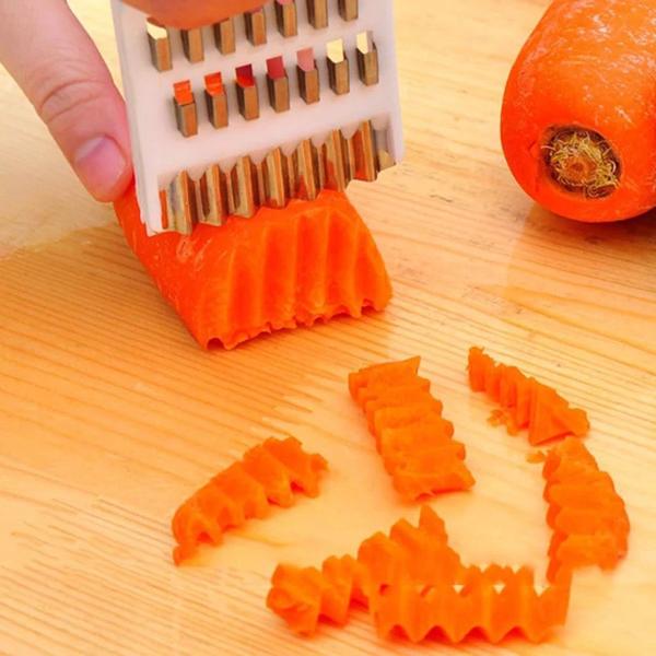 Descascador de legumes plástico 5 em 1 cozinha utensílio do lar - Filó Modas Imagem de Descascador de legumes plástico 5 em 1 cozinha utensílio do lar