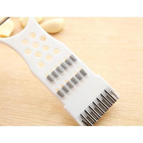 Descascador de legumes plástico 5 em 1 cozinha utensílio do lar - Filó Modas Imagem de Descascador de legumes plástico 5 em 1 cozinha utensílio do lar