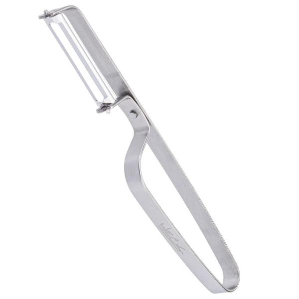 Descascador de Legumes Tipo Faca Em Aço Inox 17x2,5 Cm Weck Imagem de Descascador de Legumes Tipo Faca Em Aço Inox 17x2,5 Cm Weck