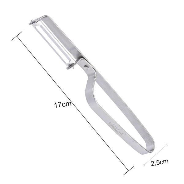 Descascador de Legumes Tipo Faca Em Aço Inox 17x2,5 Cm Weck Imagem de Descascador de Legumes Tipo Faca Em Aço Inox 17x2,5 Cm Weck
