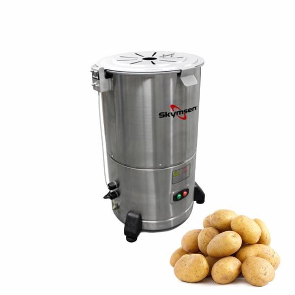 Descascador De Leguminosas Skymsen Inox 6kg Imagem de Descascador De Leguminosas Skymsen Inox 6kg