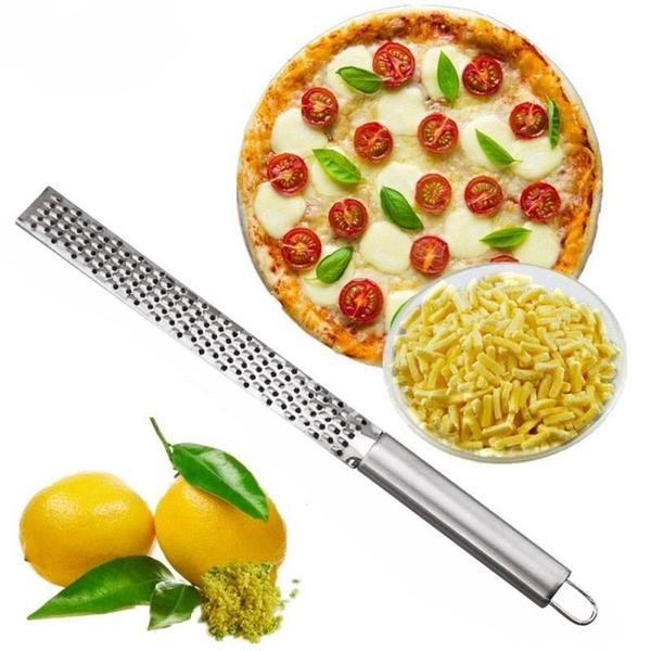 Descascador de limão inoxidável Desçador vegetal Chopper Queijo Zester Grater Slicer Cozinha Ferramenta Legumes Fatiadores Manuais - HTTN Imagem de Descascador de limão inoxidável Desçador vegetal Chopper Queijo Zester Grater Slicer Cozinha Ferramenta Legumes Fatiadores Manuais