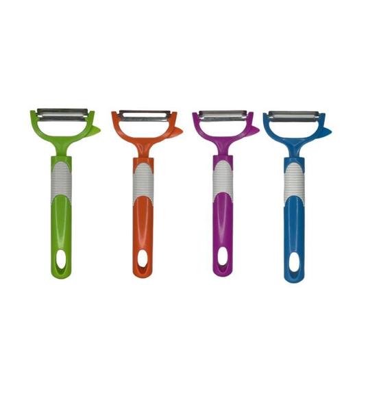 Descascador De Plástico Com Lamina De Metal 15cm - FX Imagem de Descascador De Plástico Com Lamina De Metal 15cm