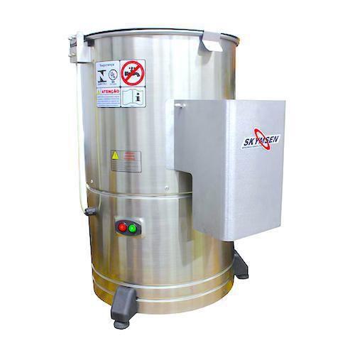 Descascador De Tubérculos Skymsen DB-10 10Kg Inox 220V-M Imagem de Descascador De Tubérculos Skymsen DB-10 10Kg Inox 220V-M