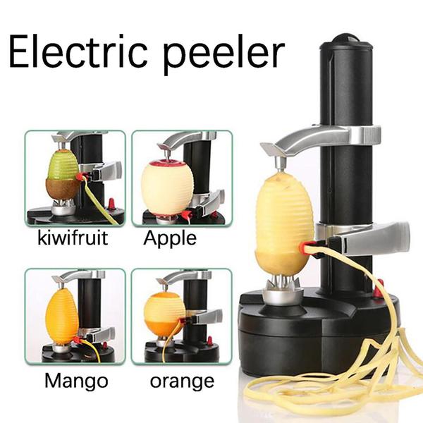 Descascador Elétrico Multifuncional de Frutas - Aço Inox Automático - HUOGUO Imagem de Descascador Elétrico Multifuncional de Frutas - Aço Inox Automático