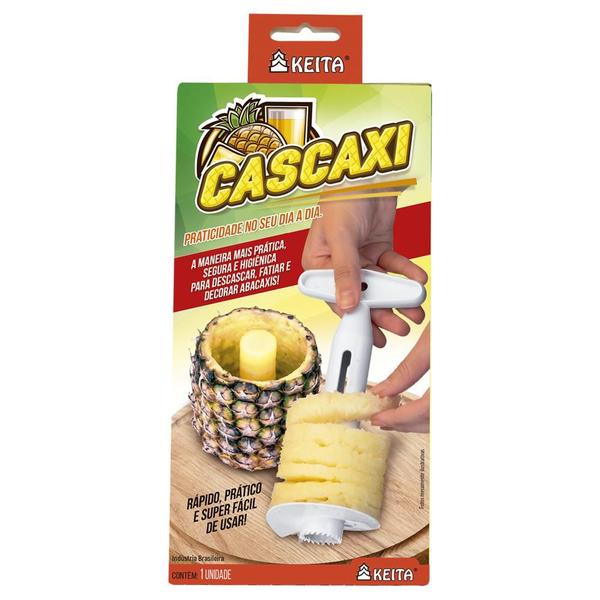 Descascador fatiador de abacaxi sobremesa drink coquetel - KEITA Imagem de Descascador fatiador de abacaxi sobremesa drink coquetel