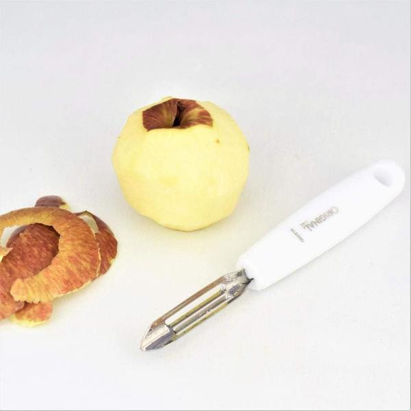 Descascador Legumes Prático Eficiente Facilita Preparação Diversos Legumes Verduras Cozinha - Original Line Imagem de Descascador Legumes Prático Eficiente Facilita Preparação Diversos Legumes Verduras Cozinha