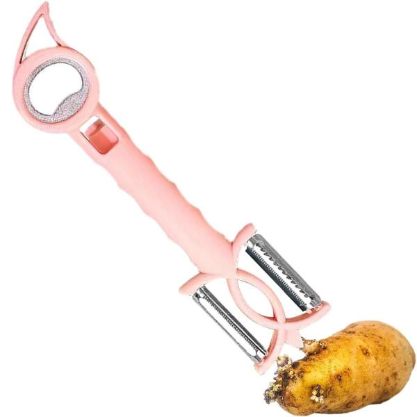 Descascador multifuncional 7 em 1 para legumes vegetais - Mimo Mix Imagem de Descascador multifuncional 7 em 1 para legumes vegetais