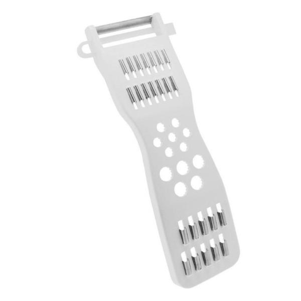 Descascador Ralador Fatiador 5 Em 1 Manual Multifuncional - TECHKING Imagem de Descascador Ralador Fatiador 5 Em 1 Manual Multifuncional