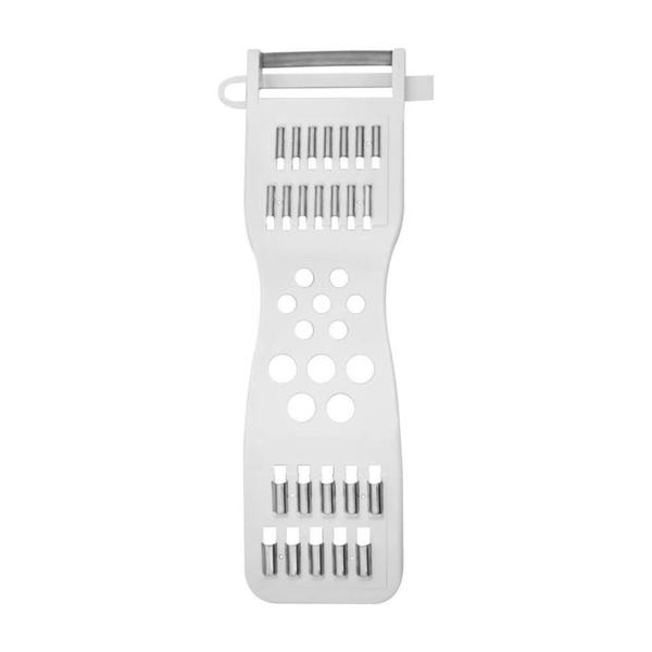 Descascador Ralador Fatiador 5 Em 1 Manual Multifuncional - TECHKING Imagem de Descascador Ralador Fatiador 5 Em 1 Manual Multifuncional