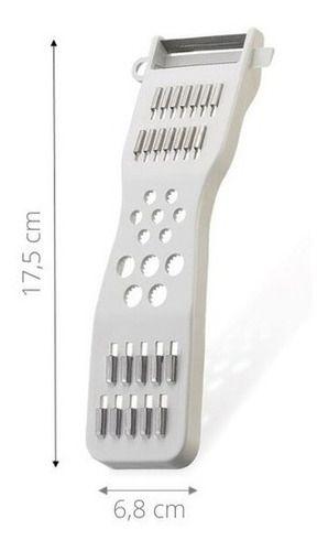 Descascador Ralador Fatiador Manual Espaguete Legumes 5 Em 1 DF05B Keita - KZA Imagem de Descascador Ralador Fatiador Manual Espaguete Legumes 5 Em 1 DF05B Keita