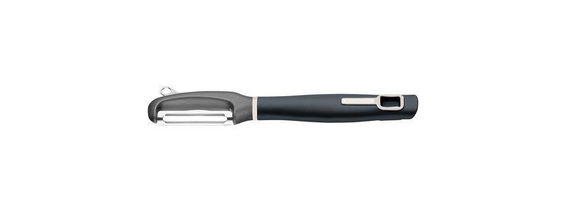 Descascador verano com lamina em aco inox com fio liso e cabo de polipropileno onix tramontina Imagem de Descascador verano com lamina em aco inox com fio liso e cabo de polipropileno onix tramontina