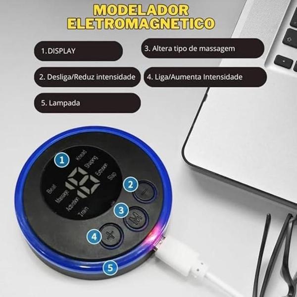 Imagem de Desconecte, Relaxe: Aparelho Massageador Elétrico