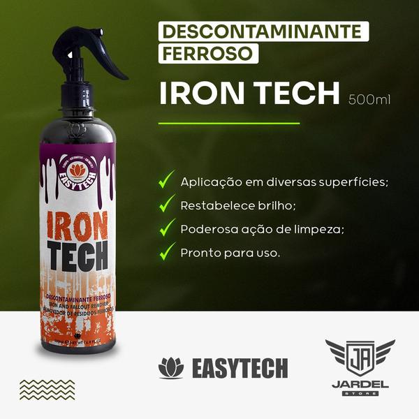 Imagem de Descontaminante Ferroso Tira Ferrugem Irontech 500ml Easytech