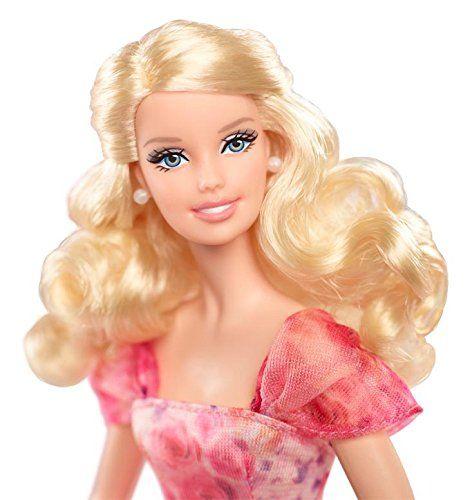 Imagem de Desejos de aniversário da boneca fashion Barbie para meninas