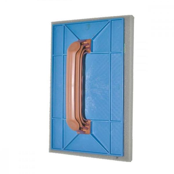 Imagem de Desempenadeira Pvc Zumplast 12X22 Com Espuma Azul  2274