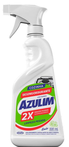 Imagem de Desengordurante  limpeza pesada spray azulim limão 500 ml - start