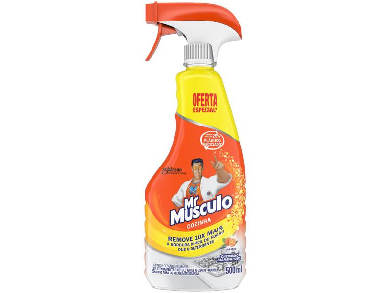 Desengordurante Mr Músculo Cozinha Pulverizador Desengordurante Mr Músculo Cozinha Pulverizador