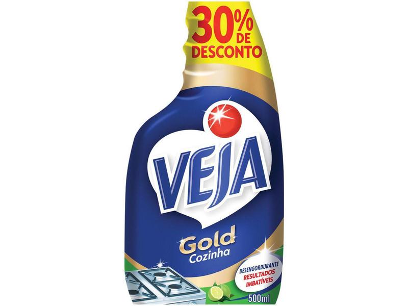 Imagem de Desengordurante Veja Gold Limão - 500ML