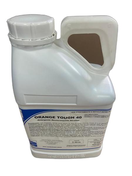 Desengraxante D'limoneno ORANGE TOUGH 40 5L SPARTAN Imagem de Desengraxante D'limoneno ORANGE TOUGH 40 5L SPARTAN