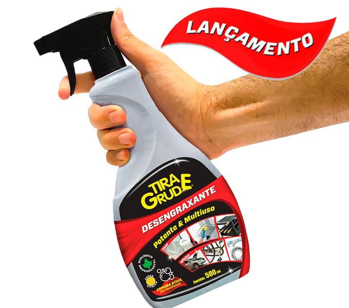 Imagem de Desengraxante Limpeza Pesada Multiuso + Fundo Convertedor de Ferrugem PCF 500ml Quimatic Tapmatic