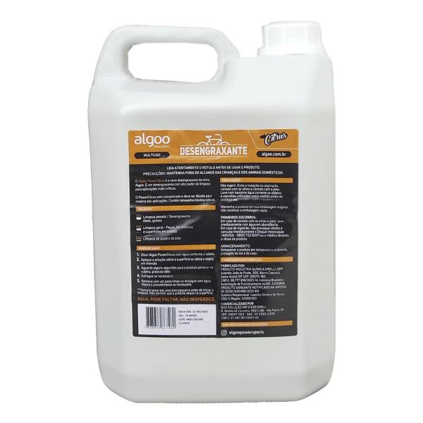 Desengraxante para Bike Algoo Power Citrus 5 L Mtb Speed Imagem de Desengraxante para Bike Algoo Power Citrus 5 L Mtb Speed