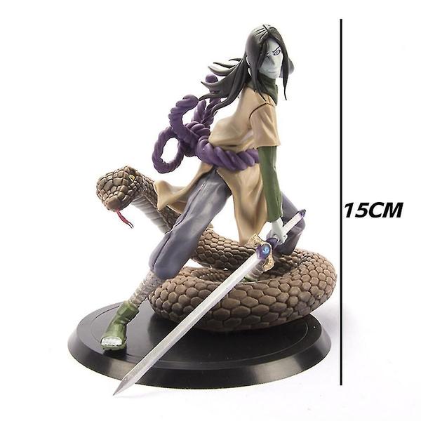 Imagem de Desenhos animados padrão naruto orochimaru figuras estátua modelo brinquedos 