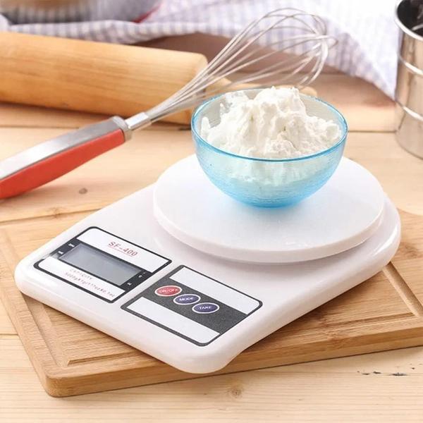 Imagem de "Desenvolva uma alimentação saudável com nossa Balança Digital de Cozinha. Precisão de pesagem até 10kg para uma vida eq