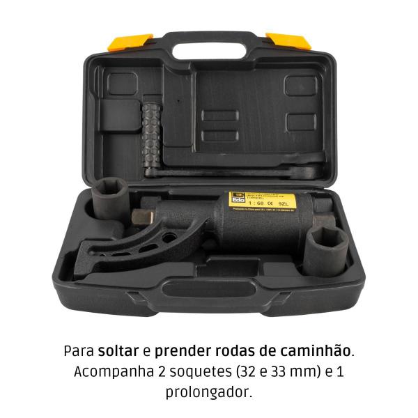 Imagem de Desforcímetro Torqueador 680 kg 1:68 C/ 2 Soquetes 32 E 33