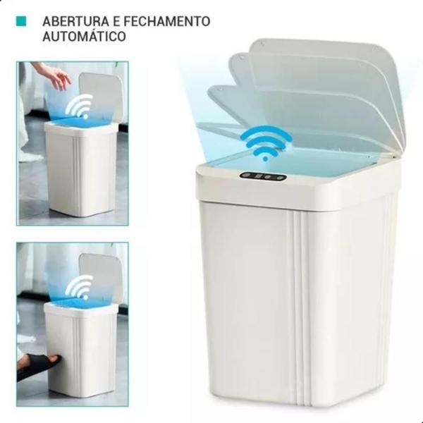 Imagem de Design Compacto, Limpeza Eficiente: Lixeira Automática